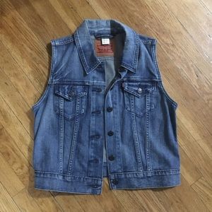 Vintage Levi's Denim Vest No Tags, But Never Worn!